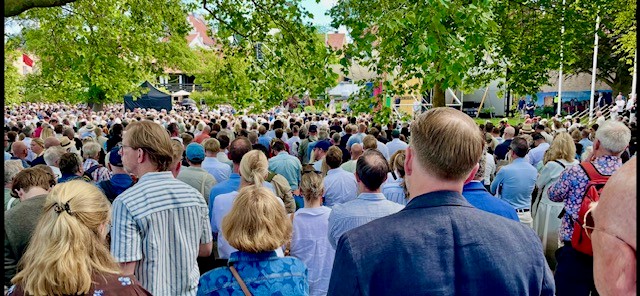 Almedalen partiledarprat